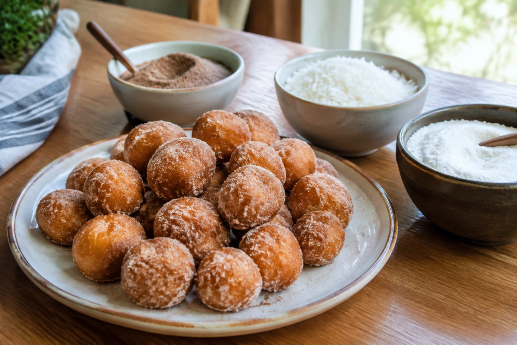 Bolinho de estudante leva tapioca, coco e canela; veja preparo divulgado