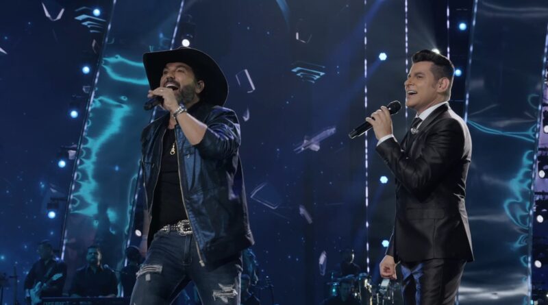 Brazilian singers Edson Cadorini and Léo Magalhães.