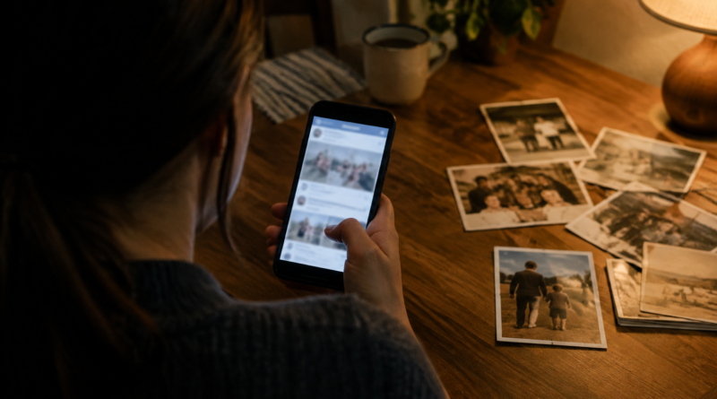 Perfil falso usou fotos antigas para contar vida de outra pessoa nas redes