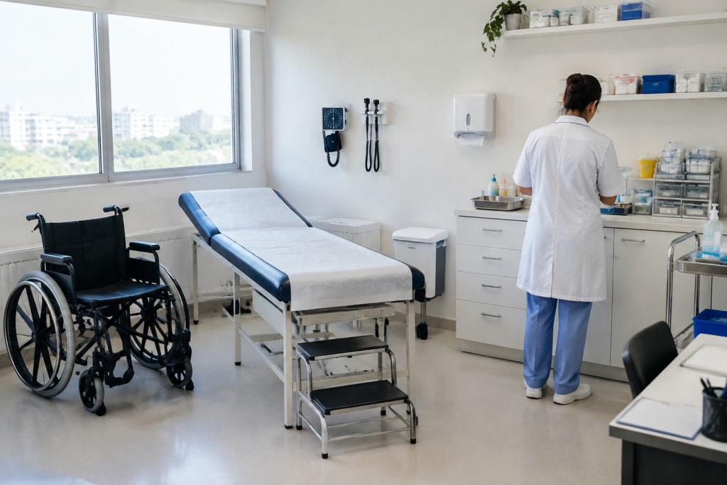 Pesquisa aponta falta de preparo no atendimento a pacientes com deficiência