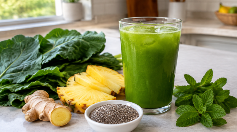 Suco de couve com gengibre: veja a receita e o que os ingredientes oferecem