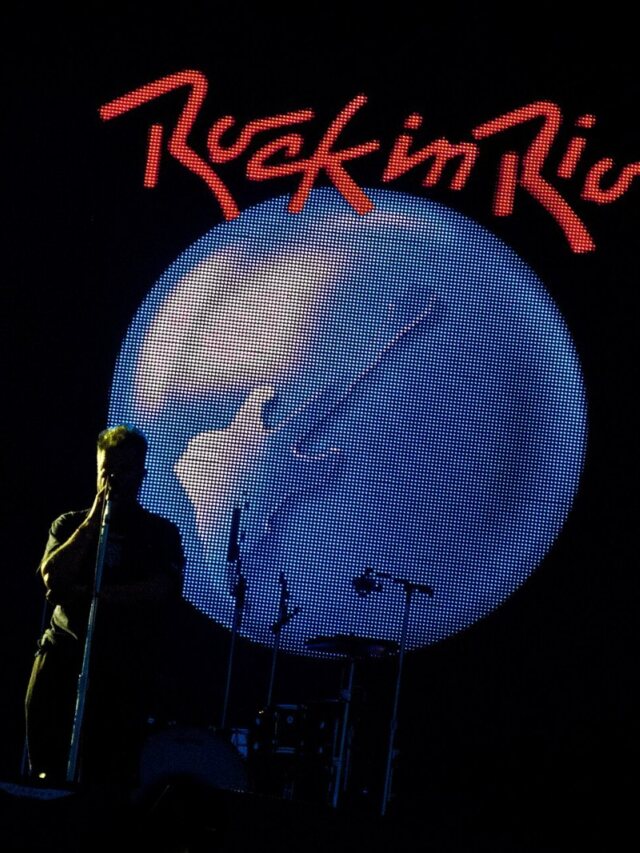 Leilão do Rock in Rio tem guitarra do Stray Kids com lance de R$ 24 mil