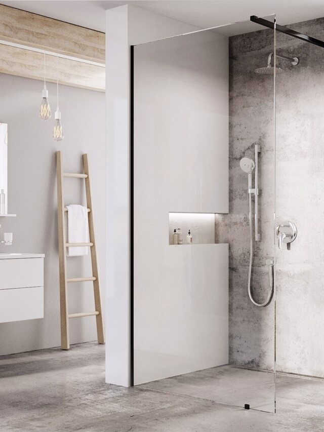 Walk-in shower aposta em banheiro mais aberto e com menos pontos de mofo